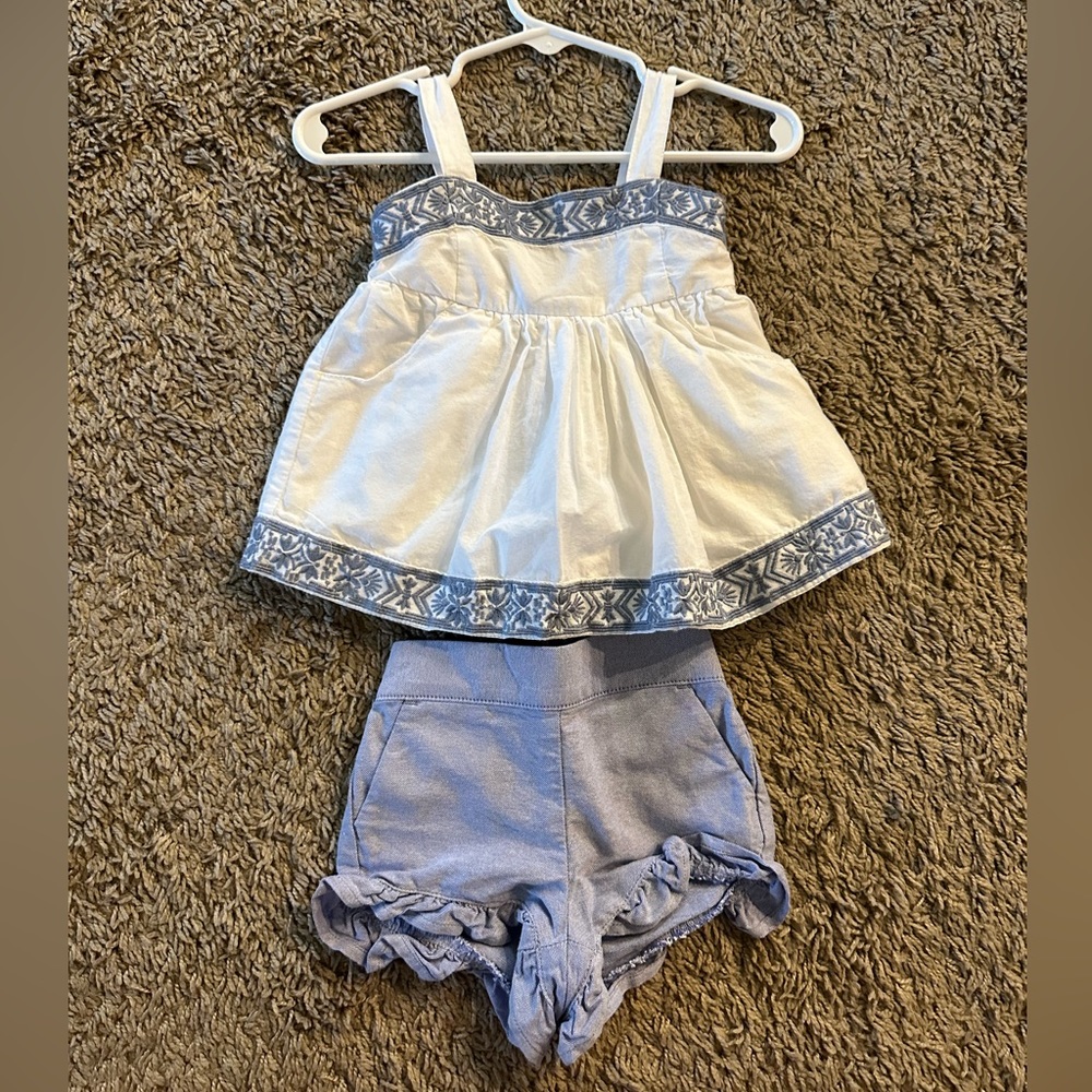 6 month girl summer outfit
